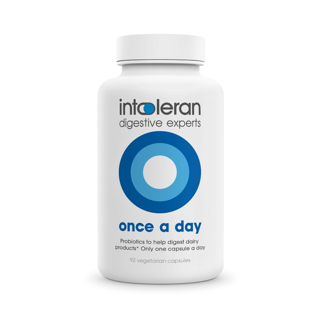 Intoleran Once a Day Lactase Capsule, 92 Capsules