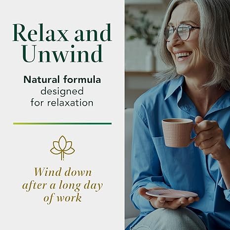 Doctors Nutra Nutraceuticals Stay-Calm Natural Relaxant Day or Night 24/7 Support Formula, 60 Capsules