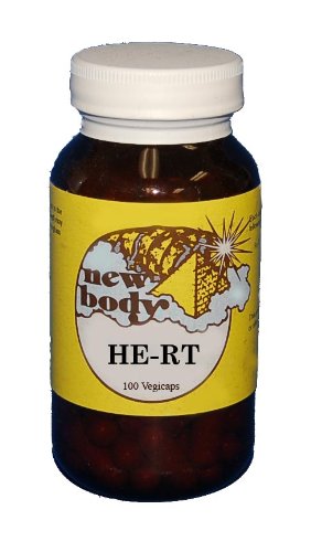 New Body Products Herbal Formula HE-RT (Heart) Capsules 100