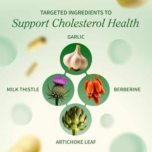 Snap Supplements Cholesterol Health + Heart Health Bundle Vegetarian Capsules, 150 Capsules