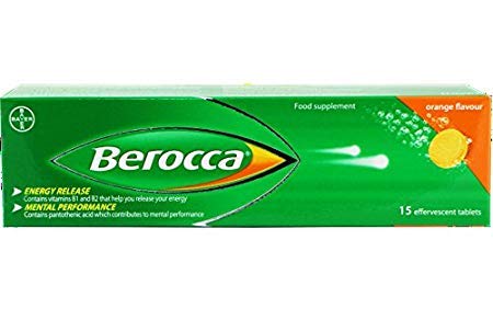 Berocca Performance Orange Tablets 15 Count