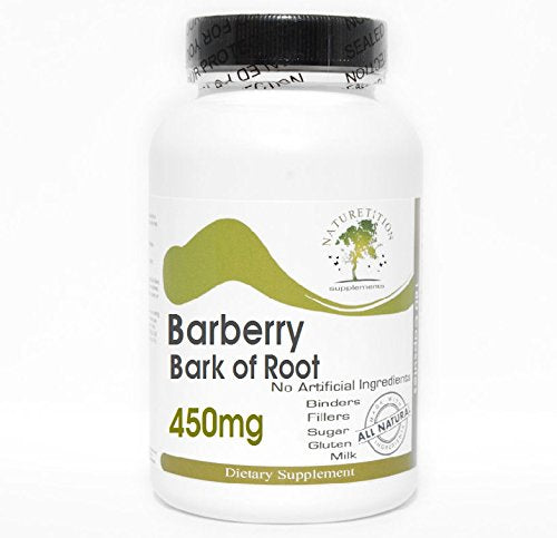 Naturetition Supplements Barberry Bark of Root 450mg 180 Capsules