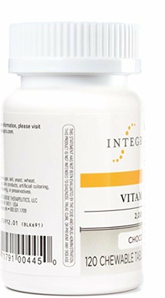 Integrative Therapeutics Vitamin D3 2,000 IU Tablet 120 Count