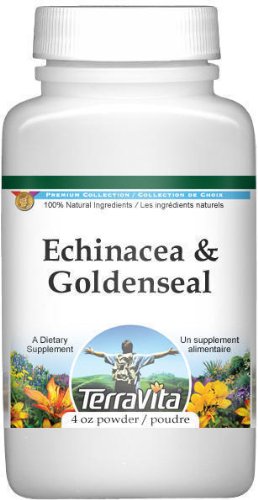 Terravita Echinacea and Goldenseal Combination Powder, 4 Ounce