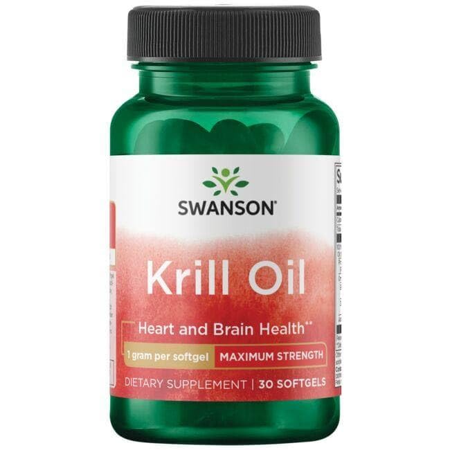 Swanson EFA Krill Oil-MAX STR 1 G Capsule 30 Count
