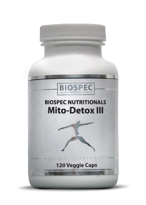 BIOSPEC NUTRITIONALS Mito-Detox III Capsules 120 Count
