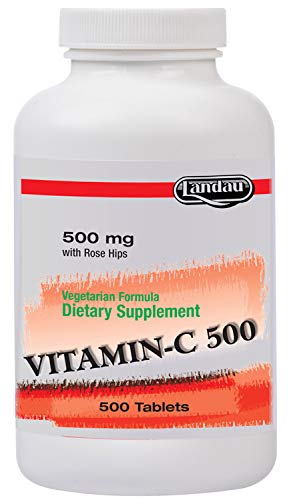 LANDAU Vitamin C 500 Mg Tablet, 500 Tablets