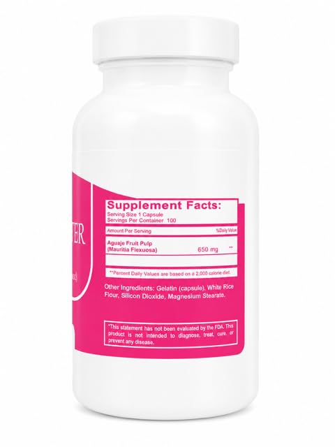 Cross-Dress Curve Booster Max Pure Aguaje Capsules 100