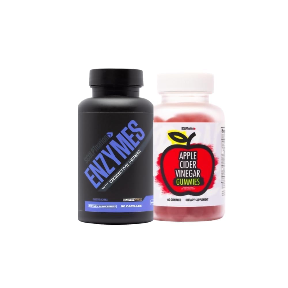 Sculpt Nation Enzymes and Apple Cider Vinegar Gummies 150