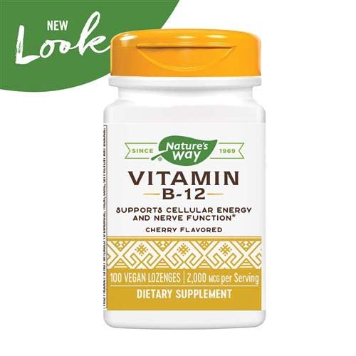 Nature's Way B-12 2000mcg Sublingual Lozenge, 100 Count