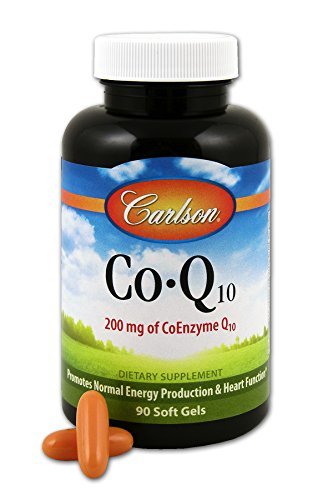 Carlson CO-Q10 200mg Softgels 90 Count