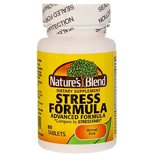 Nature's Blend Stress Formula Vitamins 60 Tablets