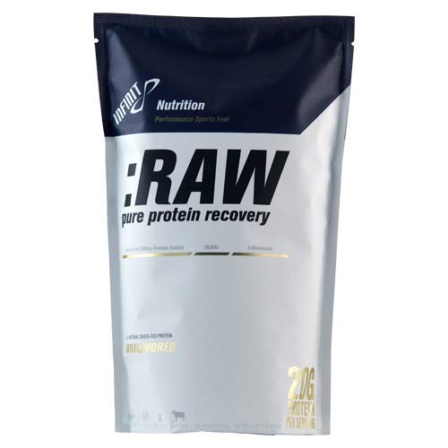 Infinit Nutrition RAW Pure Protein Recovery Whey Protein Isolate Powder, No Carbohydrates, 24 Servings