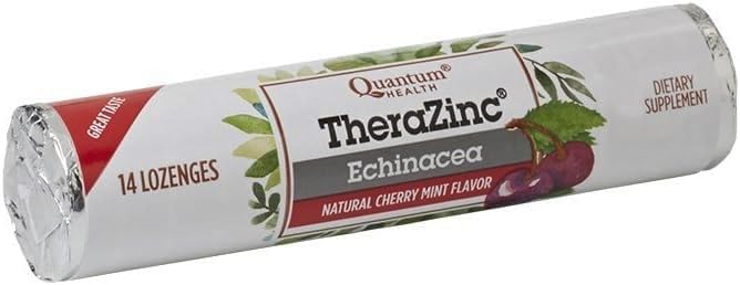 Quantum Research TheraZinc Echinacea Lozenges 12 Count