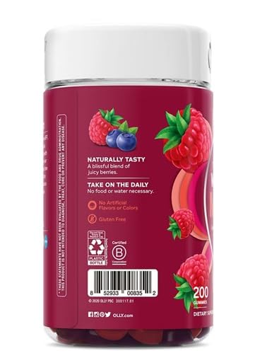 Generic Women's Berry Multivitamin Gummies for Health and Immune Support, 200 Count