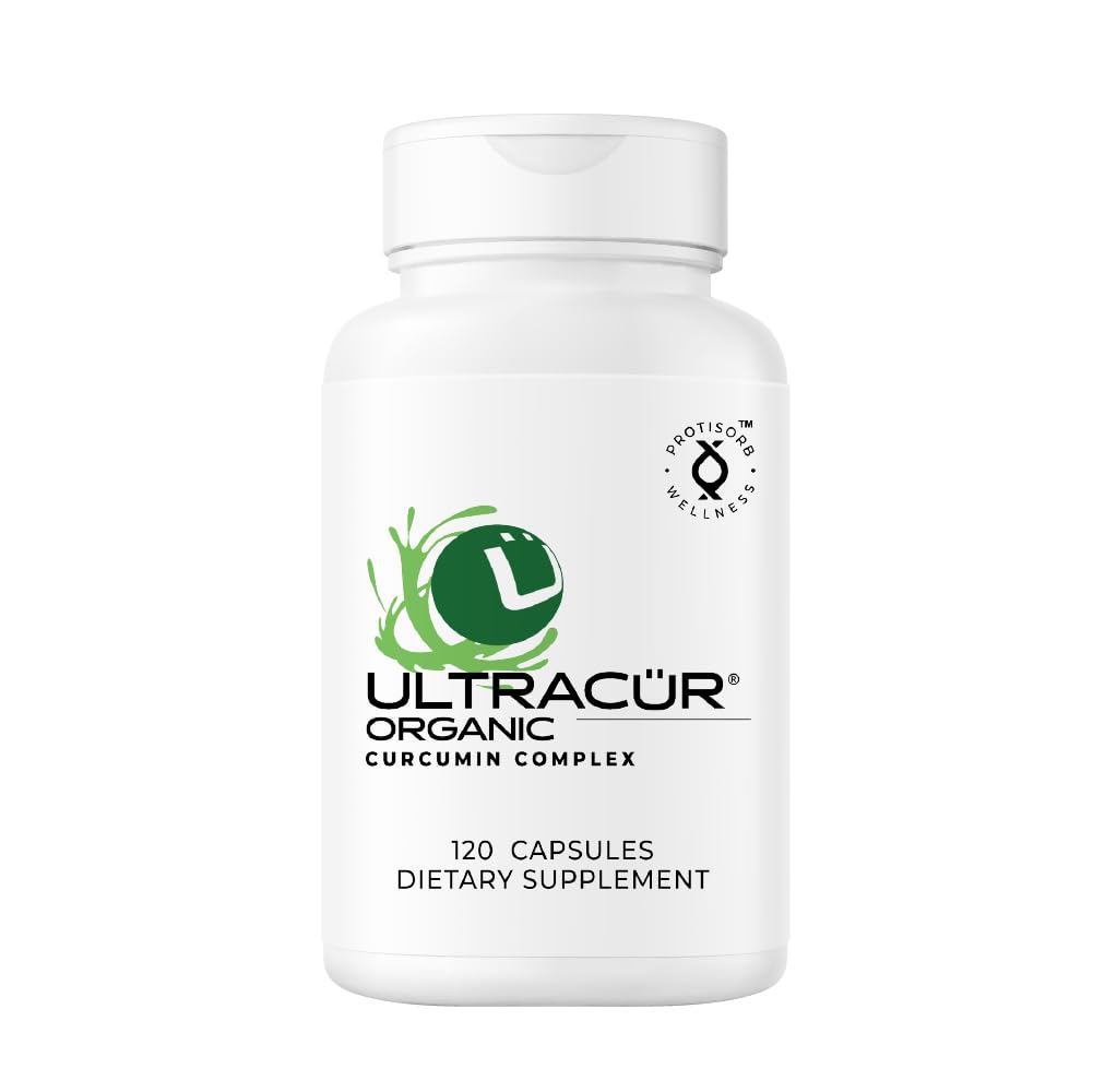 UltraCur Organic Turmeric Capsules 120 Count