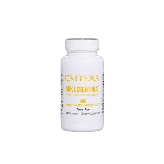 Caitera ADK Essentials Vitamin A, D, K (MK-7) Dietary Supplement 60 Capsules