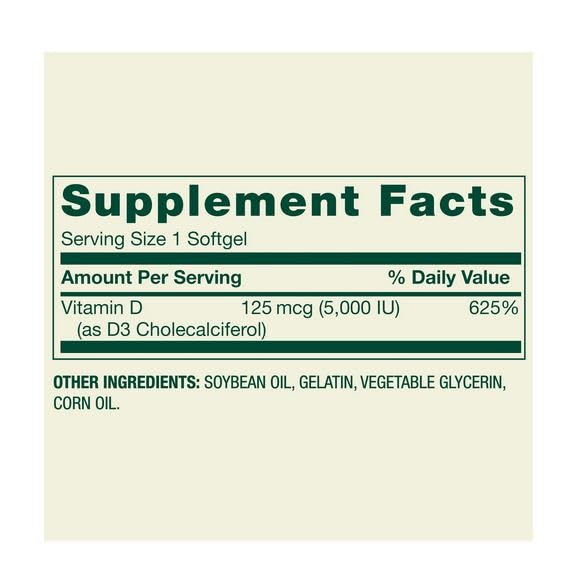 H4U Vitamin D3 Softgels 400 Count