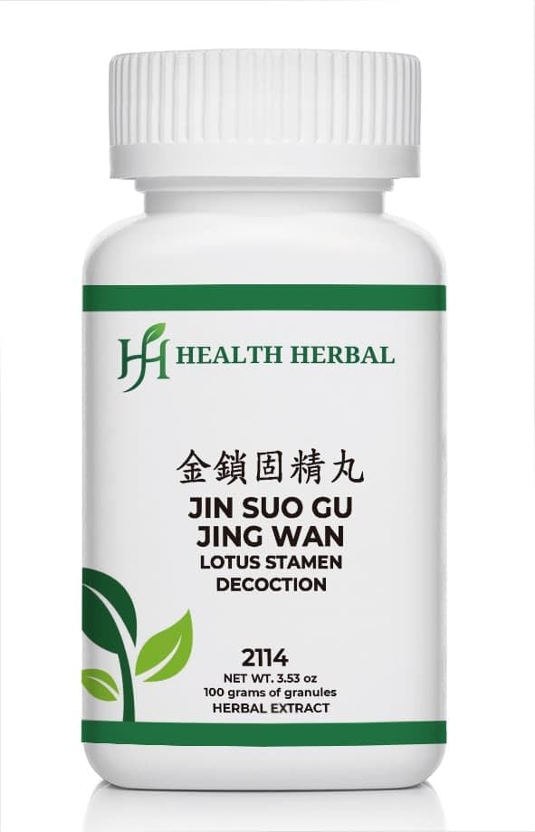 Health Herbal Jin Suo Gu Jing Wan/Lotus Stamen Decoction Granule Powder 3.53