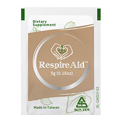 Sun Ten RespireAid All-Natural Lung Cleanse & Detox Powder 20 Sachets