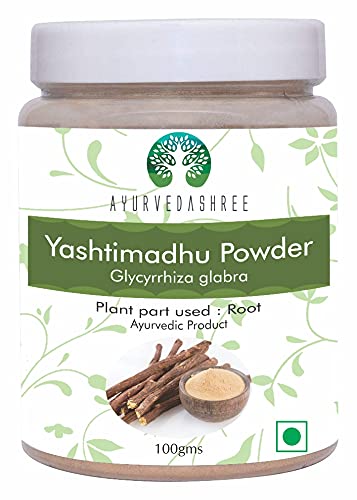 AYURVEDASHREE Yashtimadhu Powder 3.53 oz
