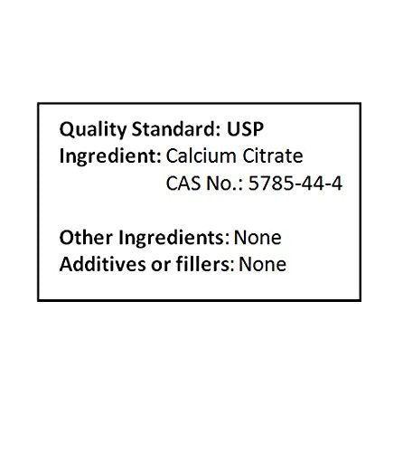 NuSci Calcium Citrate Powder 17.64 oz