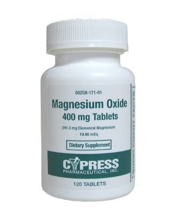Easy-Take Magnesium Oxide 400mg Tablets, 120 Count
