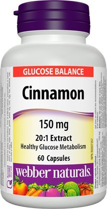 Webber Naturals Cinnamon Extract Cinnulin PF™ 150 mg Capsules, 1 Count