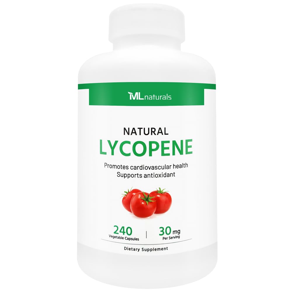 ML Naturals Natural Lycopene 30mg Capsule, 240 Count