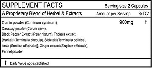 Ayurvedic Healing Vital Digestion Capsules, 1 Capsule