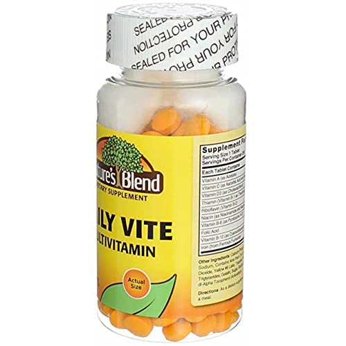 Nature's Blend Daily Vite Multivitamin Tablets 250
