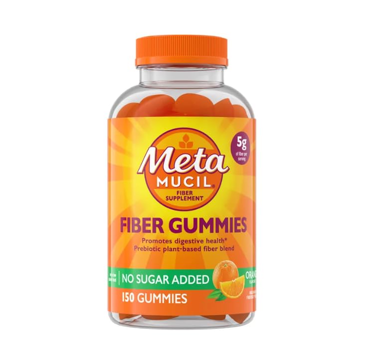 Metamucil Fiber Gummies Gummy, 150 Count