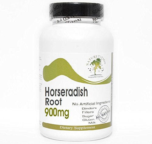 Naturetition Supplements Horseradish Root 900mg Capsules 90 Count