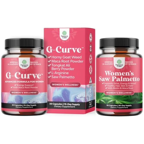 Natures Craft G-Curve Butt and Breast Growth Capsules, 120 Capsules