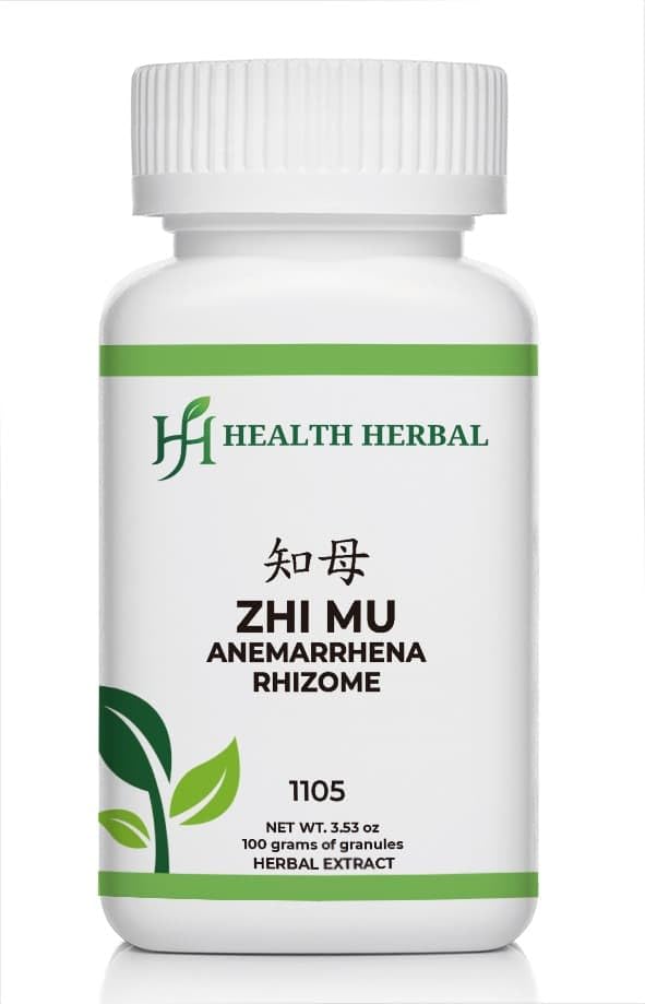 Health Herbal Zhi Mu/Anemarrhena Rhizome Granule Powder, 3.53 Ounce
