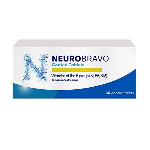 babaPACK Neurobravo Vitamin B1, B6, B12 Tablets, 30 Count
