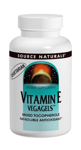 Source Naturals Vitamin E, 400 iu Fat-Soluble Antioxidant Tablet, 50 Tablets