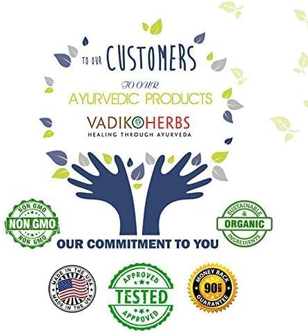 Vadik Herbs Certified Organic Vidanga (Embelia Ribes) Capsule, 100 Count