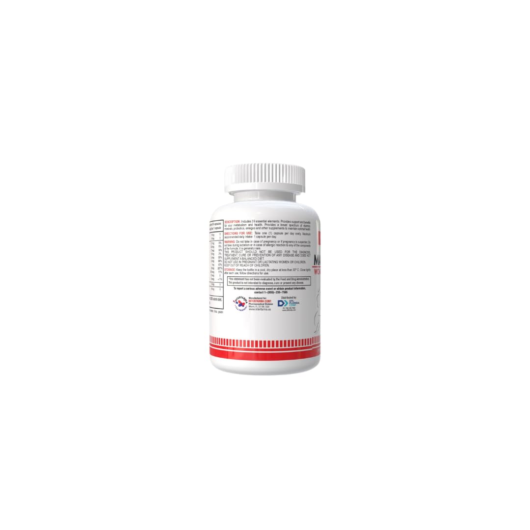 INTERFARMA CORPORATION QualiHealth Magnum Women Multivitamin Capsules 60 Count