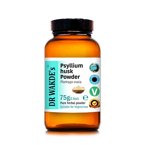 DR WAKDE's Psyllium Husk Powder (Isubgol), 3.53 Ounce