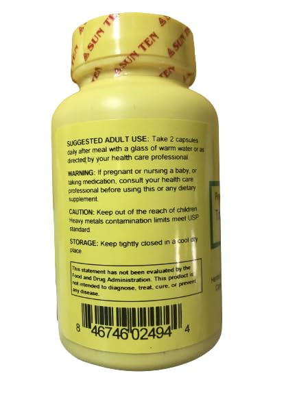 Sun Ten Tong Qiao Huo Xue Tang (Persica and Cnidium Combination) Capsules, 100 Capsules
