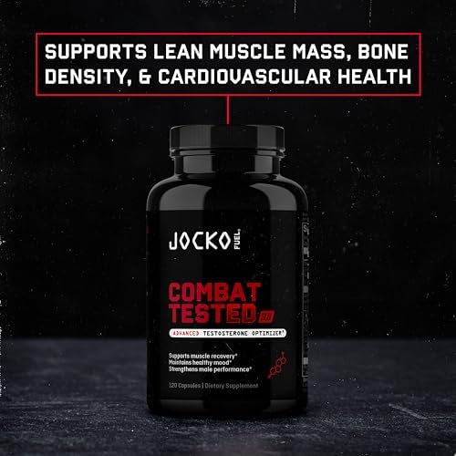 Jocko Fuel Test Booster for Men 120 Capsules