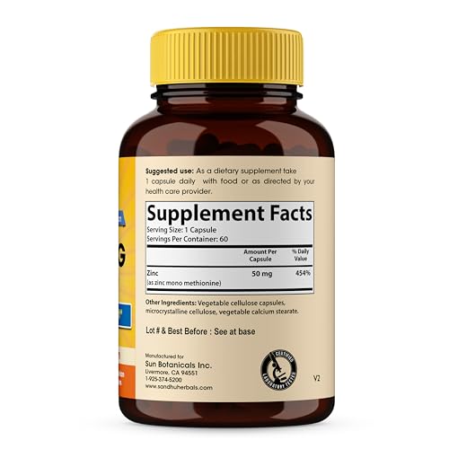 SANDHUHERBALS Shilajit, Sea Moss & Zinc Supplement Capsule, 180 Capsules