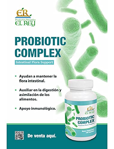 Productos Naturales El Rey Probiotic Complex Capsule 1