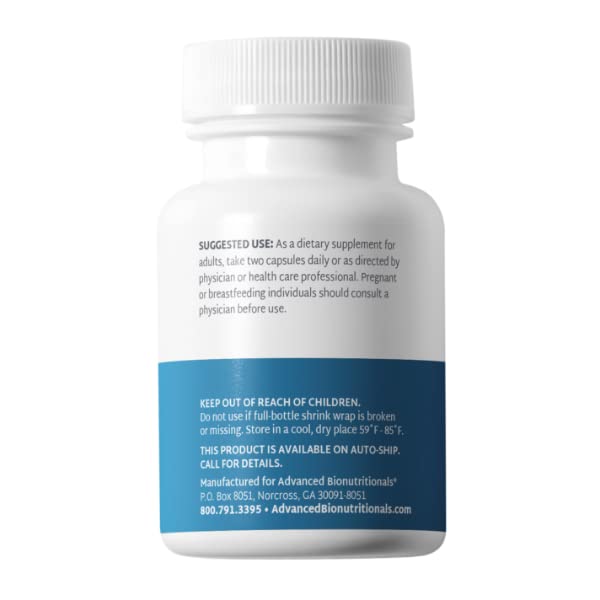 Advanced Bionutritionals Curcumitol-Q® BioBDMC® Curcumin Supplement with Quercetin 60 Tablets