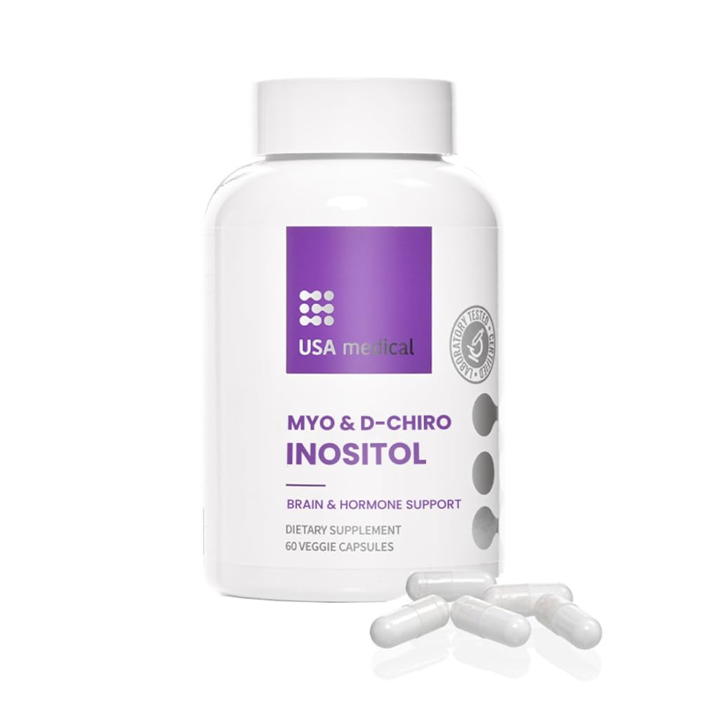 USA Medical Vitamin B8 Inositol Capsule, 60 Count