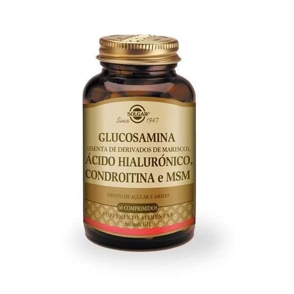 Solgar Triple Strength Glucosamine Chondroitin MSM Tablets 60