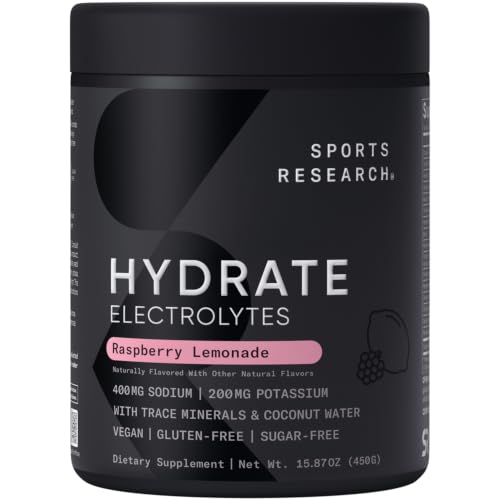 Sports Research Hydrate Electrolytes Powder 31.74