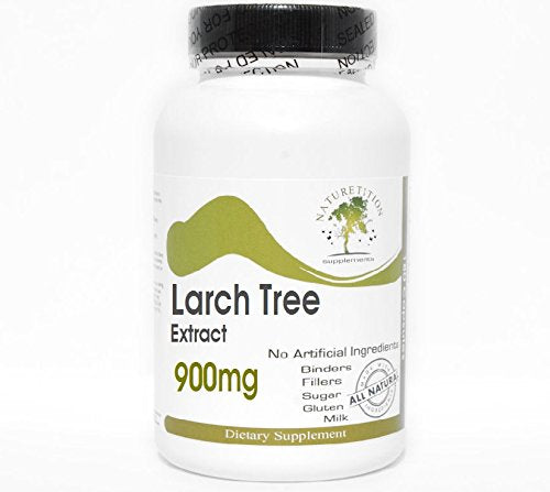 Naturetition Supplements Larch Tree Extract 900mg Arabinogalactan (AG) Capsules 180