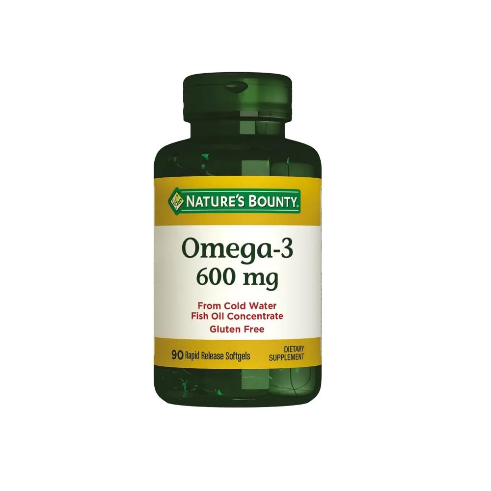 Nature's Bounty Fish Oil 2400 mg Double Strength Odorless Softgels, 270 Softgels